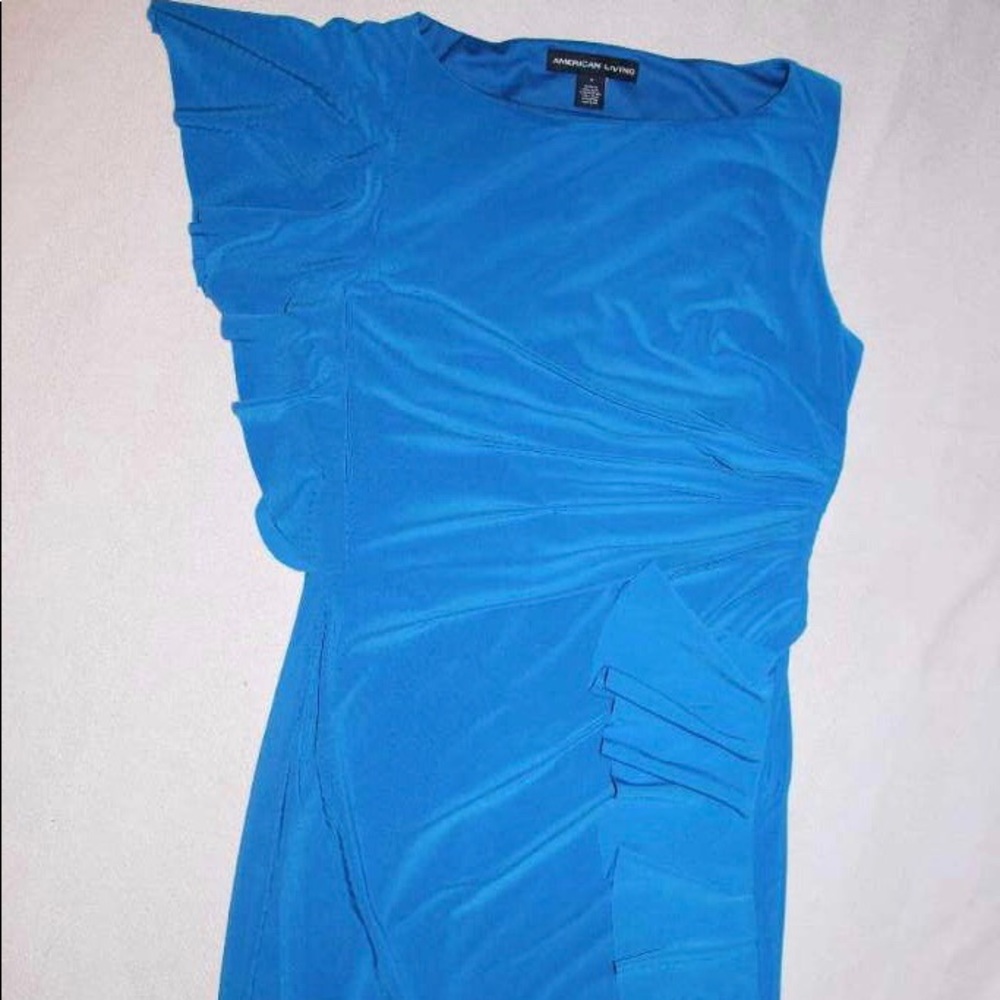 American Living Spa Blue Dress